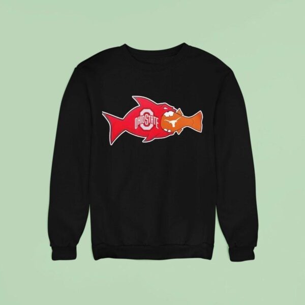 Ohio State Buckeyes Eat Texas Longhorns Sweatshirt