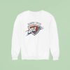 Oklahoma City Emo Style Oklahoma City Thunder Logo Parody Sweatshirt