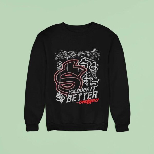 Ondgas Entries Its Just Paper Who Did It Firs Sweatshirt