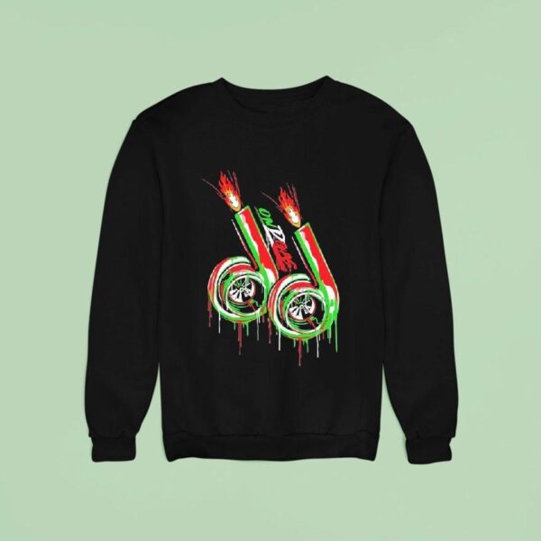 Ondgas Entries Twin Turbo Mexico Drip Sweatshirt