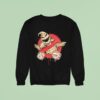 Oogie Boogie From The Nightmare Before Christmas In The Style Of The Ghostbusters Logo Sweatshirt