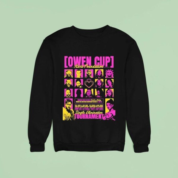 Owen Cup Hart Foundation Single Elimination Tournamen Sweatshirt