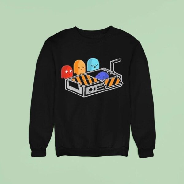 Pac Man And Ghostbusters Sweatshirt