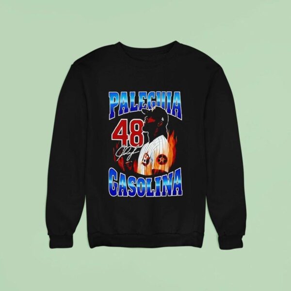 Paglia Gasolina Houston Astros Baseball Signature Sweatshirt