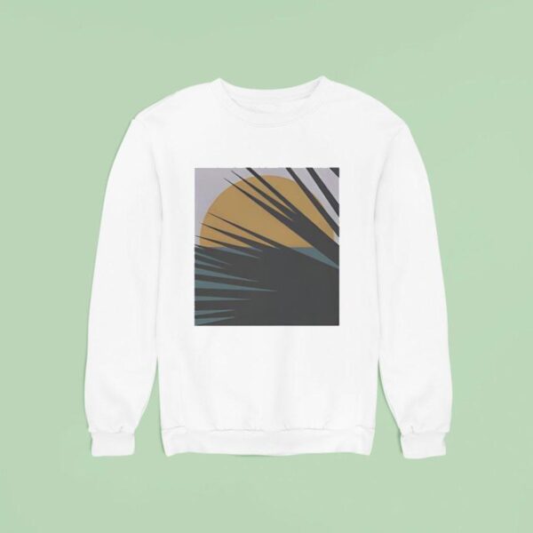 Palm Leaf Sunse Sweatshirt