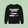 Pantera Fly N Across America Smoke Weed Tour Sweatshirt