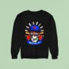 Paradise Queens Ny Baseball Skull Sunglasses Rose Sweatshirt