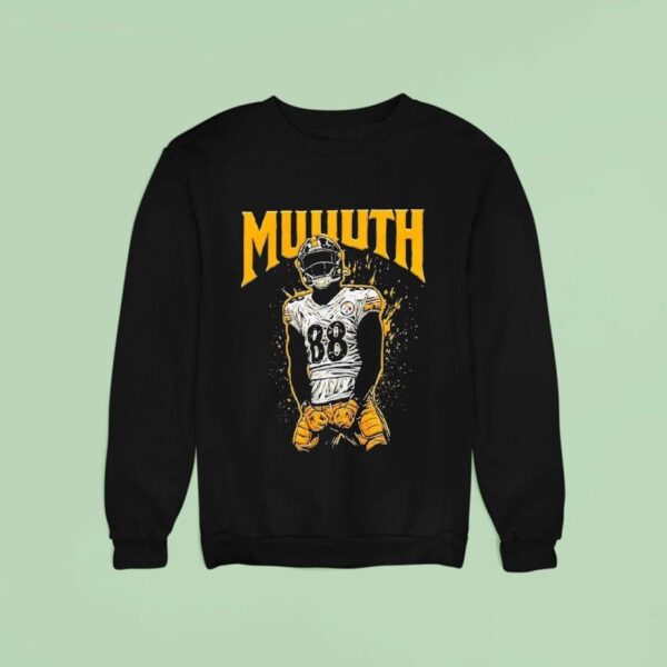 Pat Freiermuth Muuuth Pittsburgh Slers Football Sweatshirt