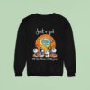 Peanuts Just A Girl Who Loves Halloween And Penn State Nittany Lions Sweatshirt