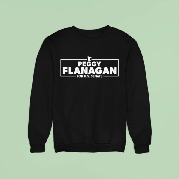 Peggy Flanagan For Us Senate Logo Sweatshirt