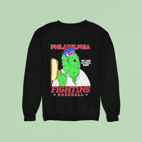 Phanatic Philadelphia Baseball Bryce Harper Hot Dog La Vista Baby Sweatshirt