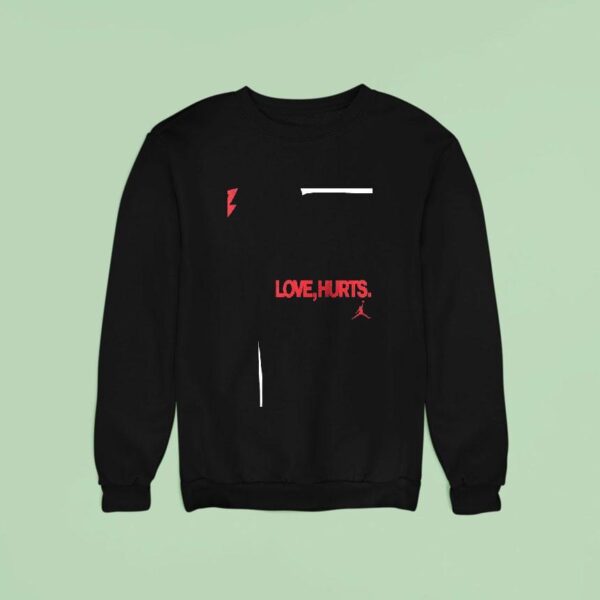 Philadelphia Eagles Love Hurts Logo Sweatshirt