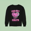 Pink Out Indianapolis Colts Football Heart Awareness Sweatshirt