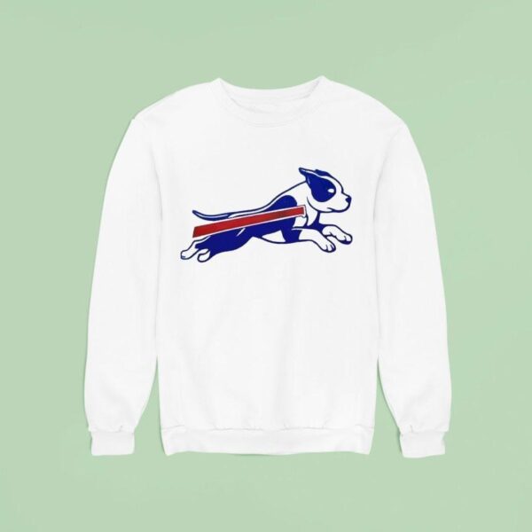 Pitbull Buffalo Bills Football Parody Logo Sweatshirt