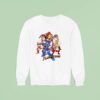 Plasma Power Mega Man Characters Sweatshirt