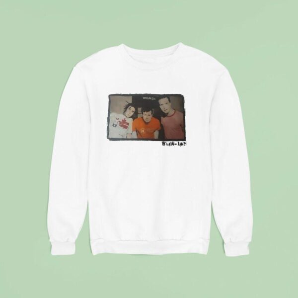 Pop Punk Blink Photo Vintage Sweatshirt
