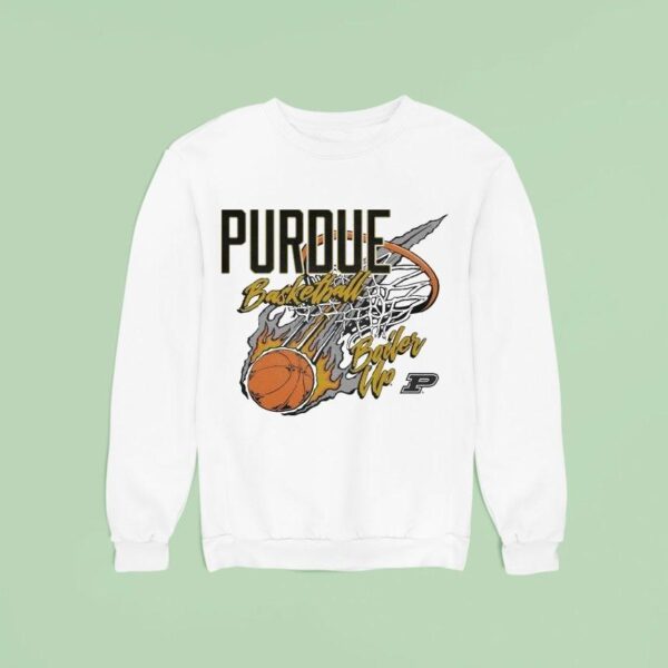 Purdue Boilermakers Is On Fire Basketball Boiler Up Sweatshirt
