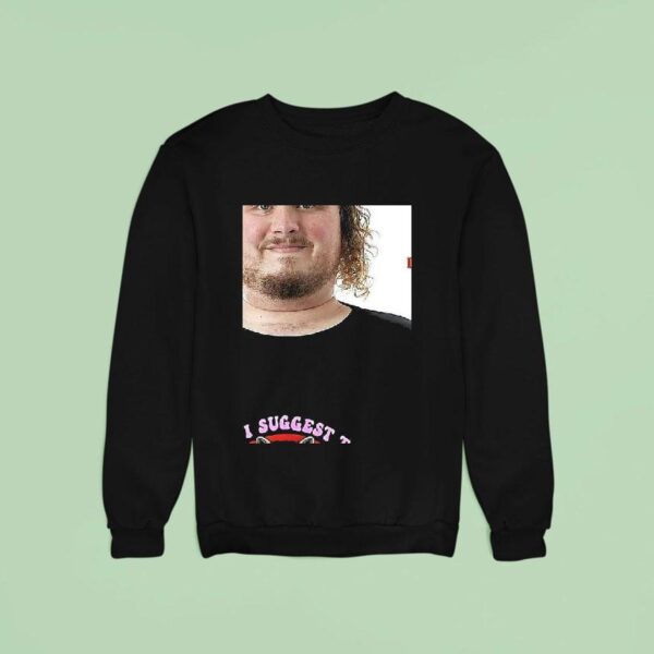 Raccoon May I Suggest The Roast Beef Sweatshirt