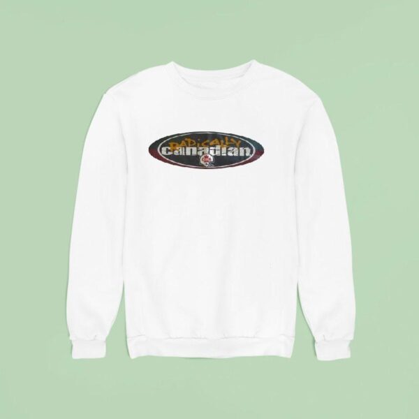Radically Canadian Helmet Football Logo Sweatshirt