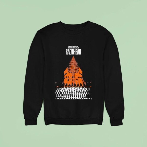 Radiohead London England Tour Sweatshirt