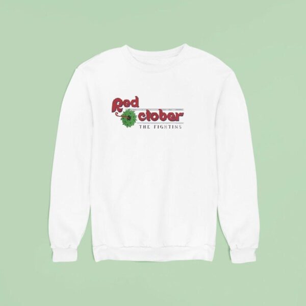 Red October Philadelphia Phillies The Fightins Masco Sweatshirt