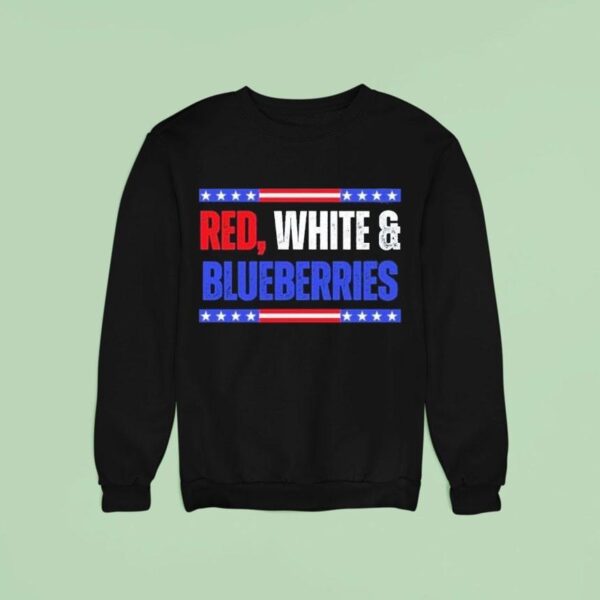 Red White And Blueberries Charlie Kirk Sweatshirt