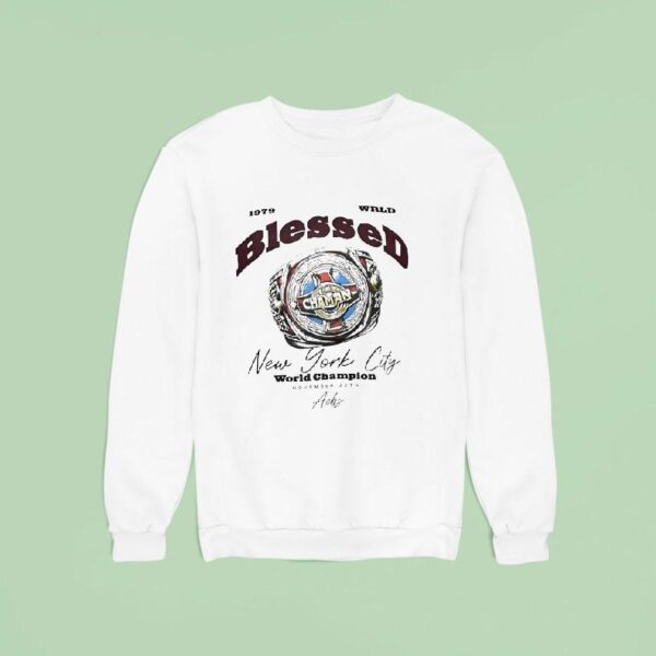 Ring Wrld Blessed New York City World Champion Sweatshirt