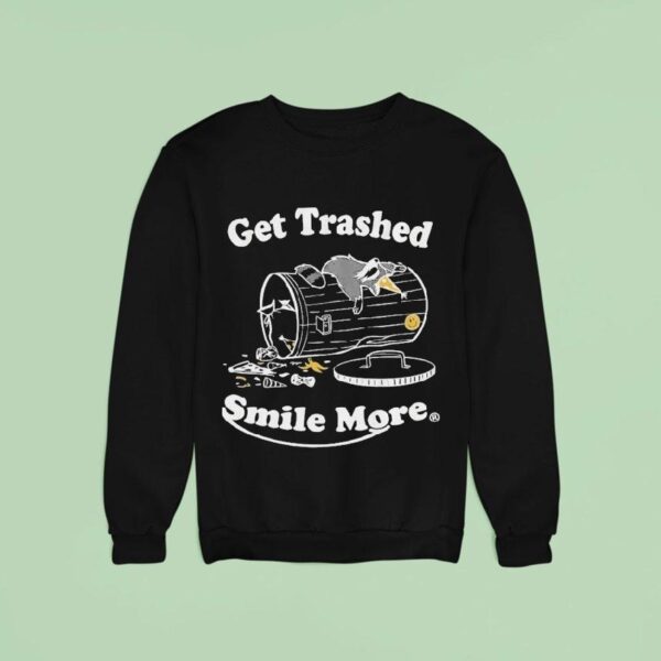 Roman Atwood Get Trashed Smile More Sweatshirt