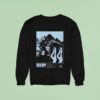 Rose Gray A Little Louder Please Black Album Sweatshirt
