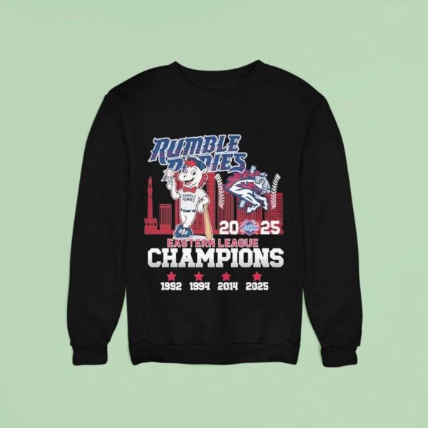 Rumble Ponies Eastern League Champions Masco Sweatshirt