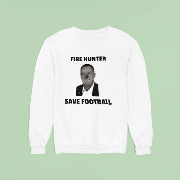 Sam Pittman Clown Fire Hunter Save Football Coach Arkansas Razorbacks Sweatshirt