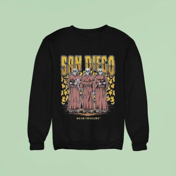 San Diego Padres Dead Threads Skeleton Sweatshirt