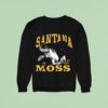 Santana Moss Washington Commanders Burgundy Retired Caricature Sweatshirt