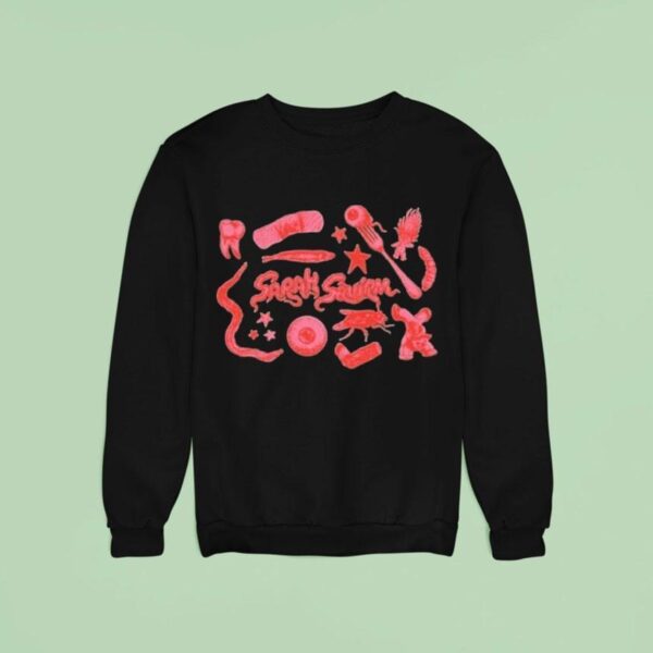 Sarah Squirm Sticker Sweatshirt