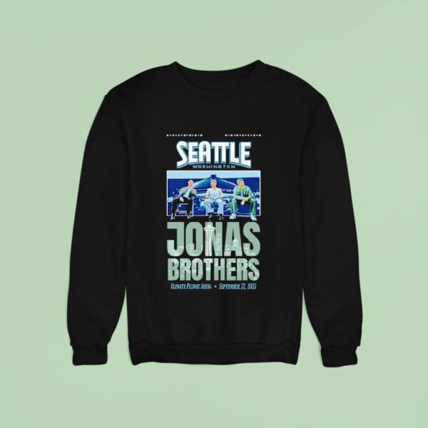 Seattle Washington Jonas Brothers Climate Pledge Arena Sweatshirt