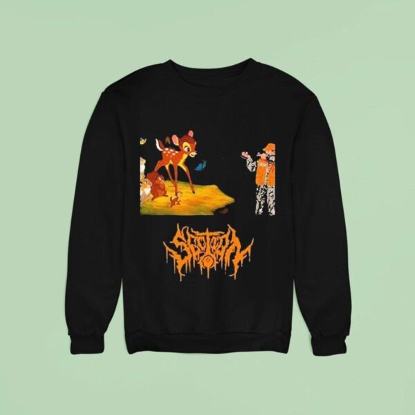 Section Deer Shooting Bambi Walt Disney Sweatshirt