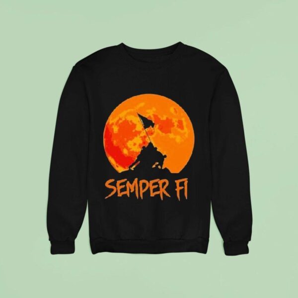 Semper Fi Halloween Sweatshirt