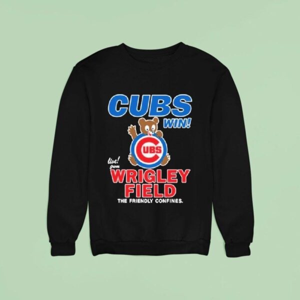 Shota Imanaga Chicago Cubs Win Live From Wrigley Field The Friendly Confines Sweatshirt