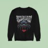 Simple Plan Spooky Metal Spider Halloween Sweatshirt