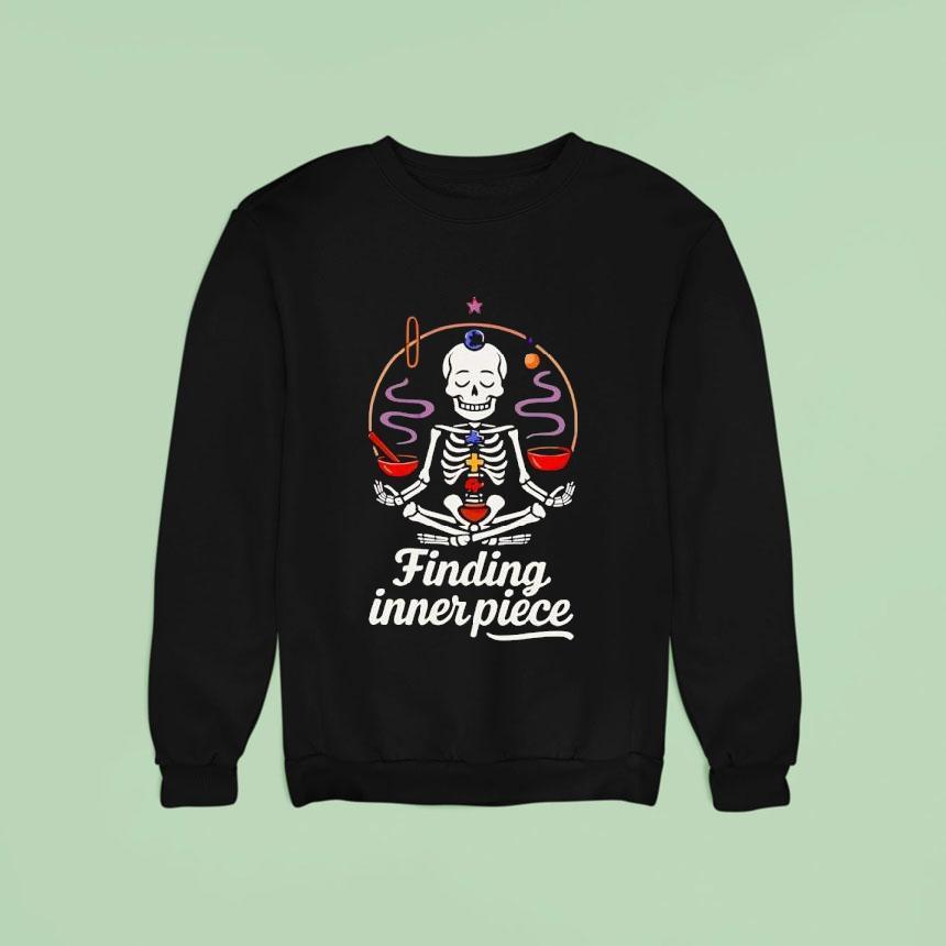 Skeleton Finding Inner Piece Sweatshirt Skeleton Finding Inner Piece Sweatshirt