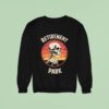 Skeleton Retirement Park Vintage Sweatshirt