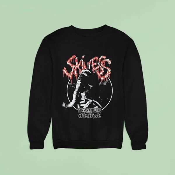 Skinless Foreshadowing Our Demise Negative Sweatshirt