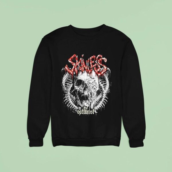 Skinless The Optimist Skull Sweatshirt