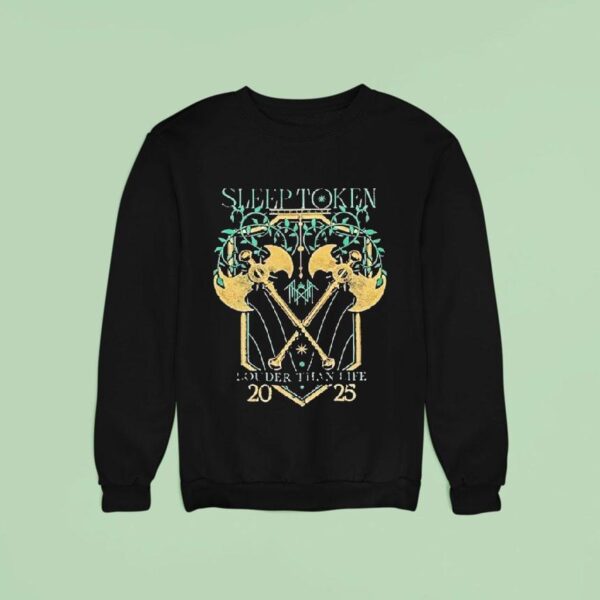 Sleep Token Louder Than Life Two Axes Sweatshirt
