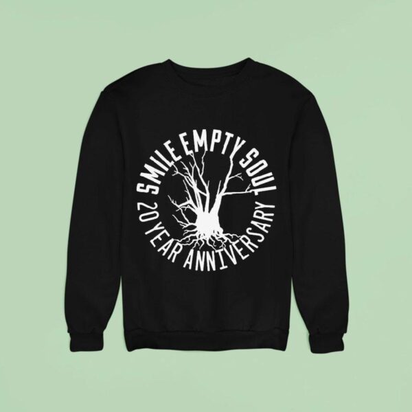 Smile Empty Soul Th Anniversary Sweatshirt