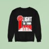 Smu Mustangs Light The Town City Skyline Sweatshirt
