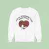 Snoopy And Woodstock Love Is Spending Time Together Sweatshirt