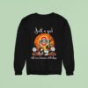 Snoopy Friends And The Peanuts Just A Girl Who Loves Halloween And Ohio State Buckeyes Halloween Sweatshirt