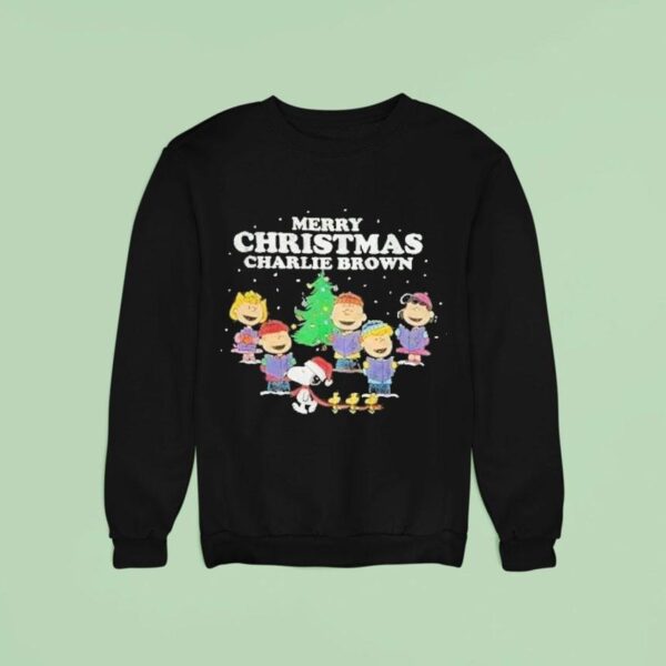 Snoopy The Peanuts A Charlie Brown Merry Christmas Sweatshirt