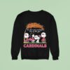 Snoopy The Peanuts Arizona Cardinals It S The Most Wonderful Time Of The Year Walking Sweatshirt